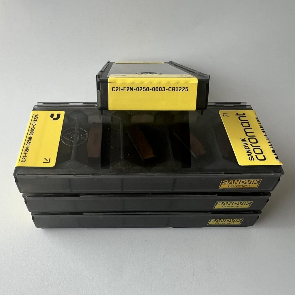 Sandvik / C2I-F2N-0250-0003-CR 1225 / Original Swedish Hard Alloy Blade 5 Pcs