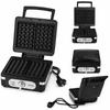 2000W Waffle Maker with 3-Position Adjustment | Kraft&Dele
