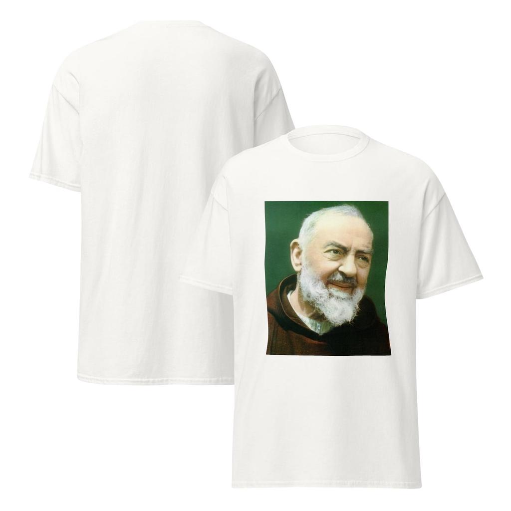 Saint Pio of Pietrelcina (Padre Pio) T-Shirt Mens Kids Womens
