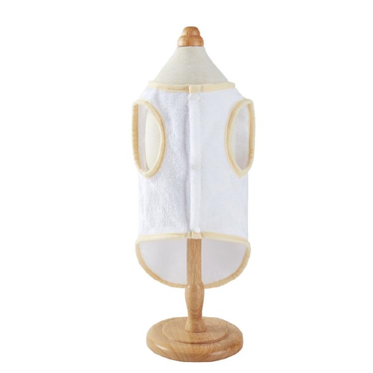 Hundeweste Frühling Flauschiger Stoff mit Cartoon-Flügel Pullover Mantel Kleidung Bekleidung