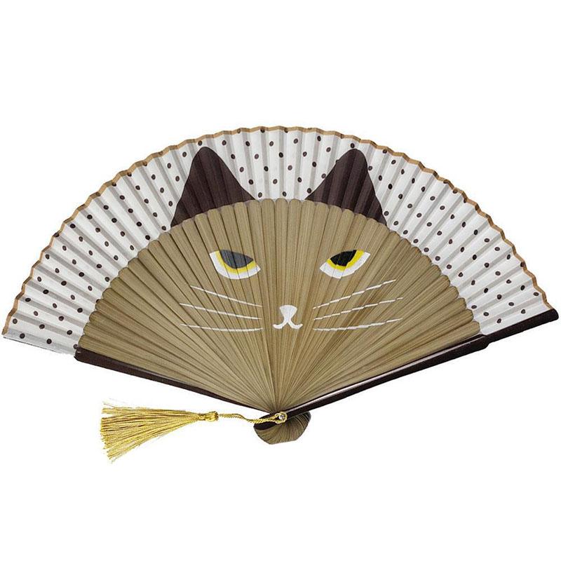 Faltfächer im japanischen Stil Welle Faltfächer Handfächer Vintage Handfächer Damen Tragbar Hochzeitsgeschenk für Gäste Weihnachtsdeko