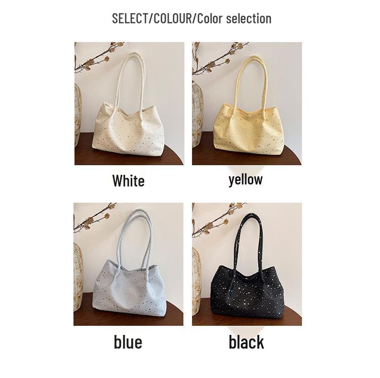 Niche Large Capacity Tote Bag: 2026 Summer Versatile Shoulder Bag for Casual, Student Commute