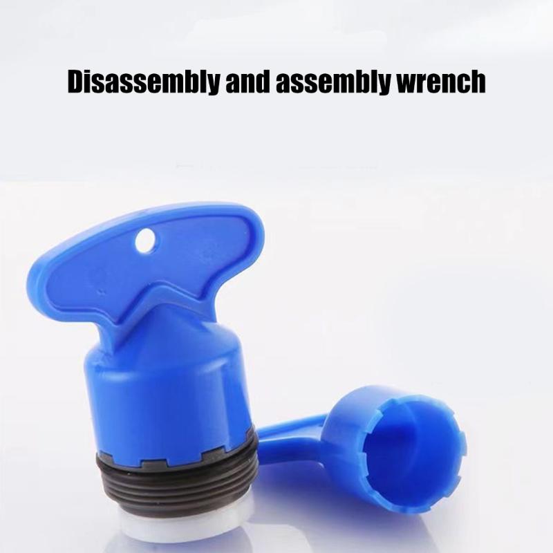 Aeratore per rubinetto di facile installazione con design in plastica resistente alla corrosione per aumentare la pressione dell'acqua e la filtrazione