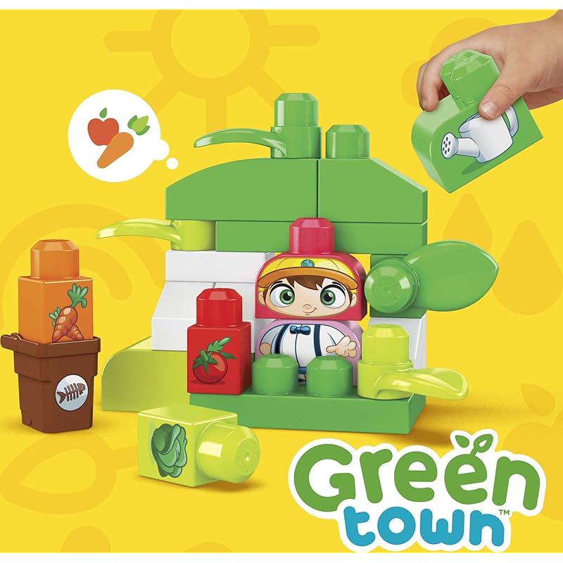 Mega Block (MEGA) BLOKS) green town Natural energy and eco house Vehicle and house set [Block set] [Block Number of pieces: 88 pieces] [1 year old~]