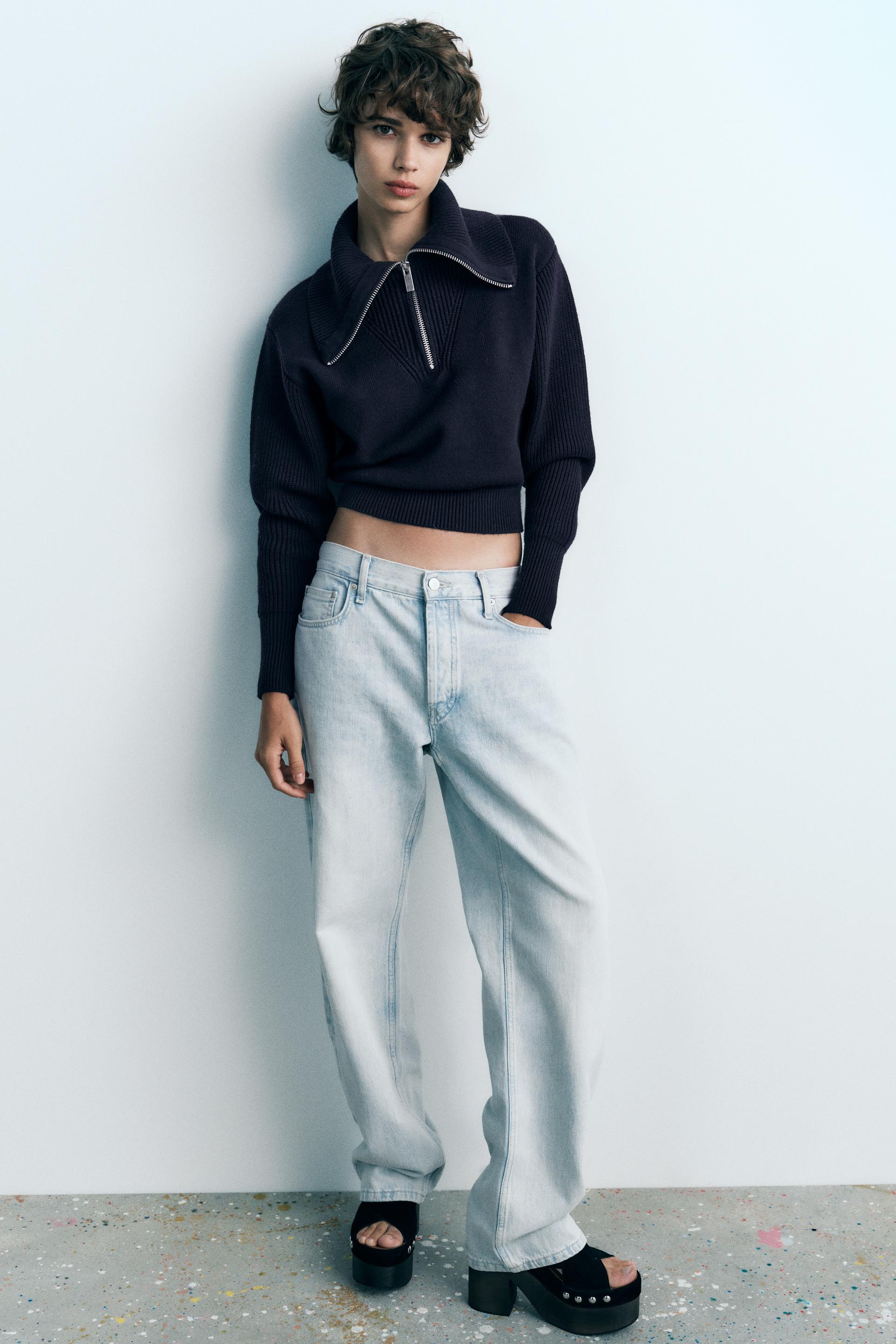 

ТРИКОТАЖНЫЙ СВИТЕР НА МОЛНИИ