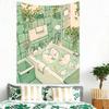 Charming Cute Cartoon Duck Tapestry Aesthetic Wall Decor For Bedroom  Dorm