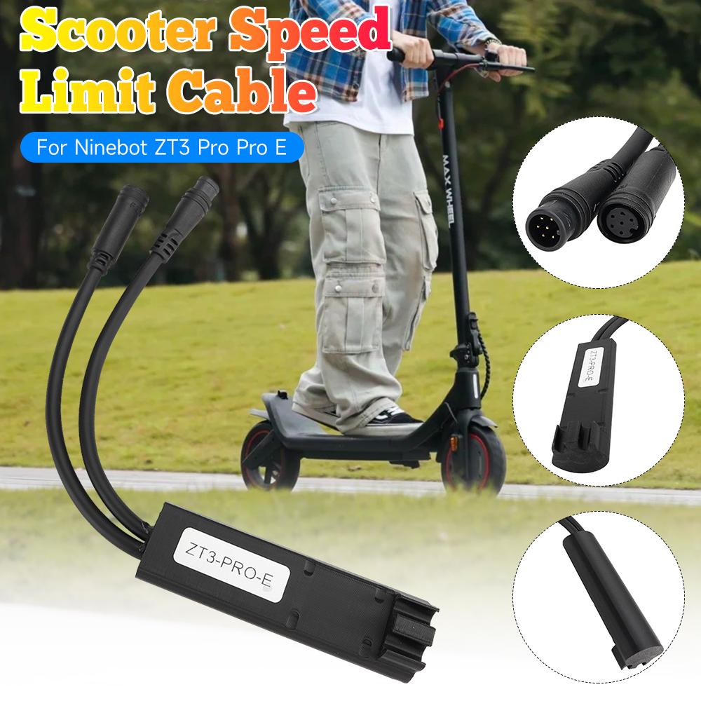 Unlocking Speed Cable Scooter Speed Limit Unlock Cable Quick Release Controller Accessory for Ninebot by Segway ZT3 PRO E/PRO