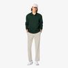 Lacoste Men's Ribbed Long Sleeve Polo Shirt PH262E-55NYZP