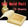 DIY Hautpflege Anti-Aging Bastelpapier 24K Blattgold Goldfolienblätter Gesichtsmaske Vergoldungsaufkleber