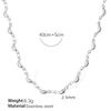 Small Banana Shape High-End Necklace Titanium Steel Gold-Plated Personalized Fashion Bracelet