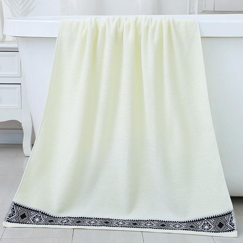 Hustá bavlněná osuška Vysoce kvalitní měkký superabsorpční bez vyblednutí Multifunkční použití Domácí Sport Cestování Koupelna Velké ručníky