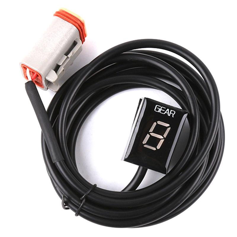 Universal 6 Speed Moto Display Digital Led Display Neutral Gear Motorcycle Off-Road Indicator Light for Z900 Z800 Zx6R S