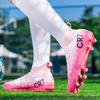Professional Soccer Shoes Men Grass Training Anti-slip Football Shoes Men Boots High-top Wear-resistant Sports Shoes Men