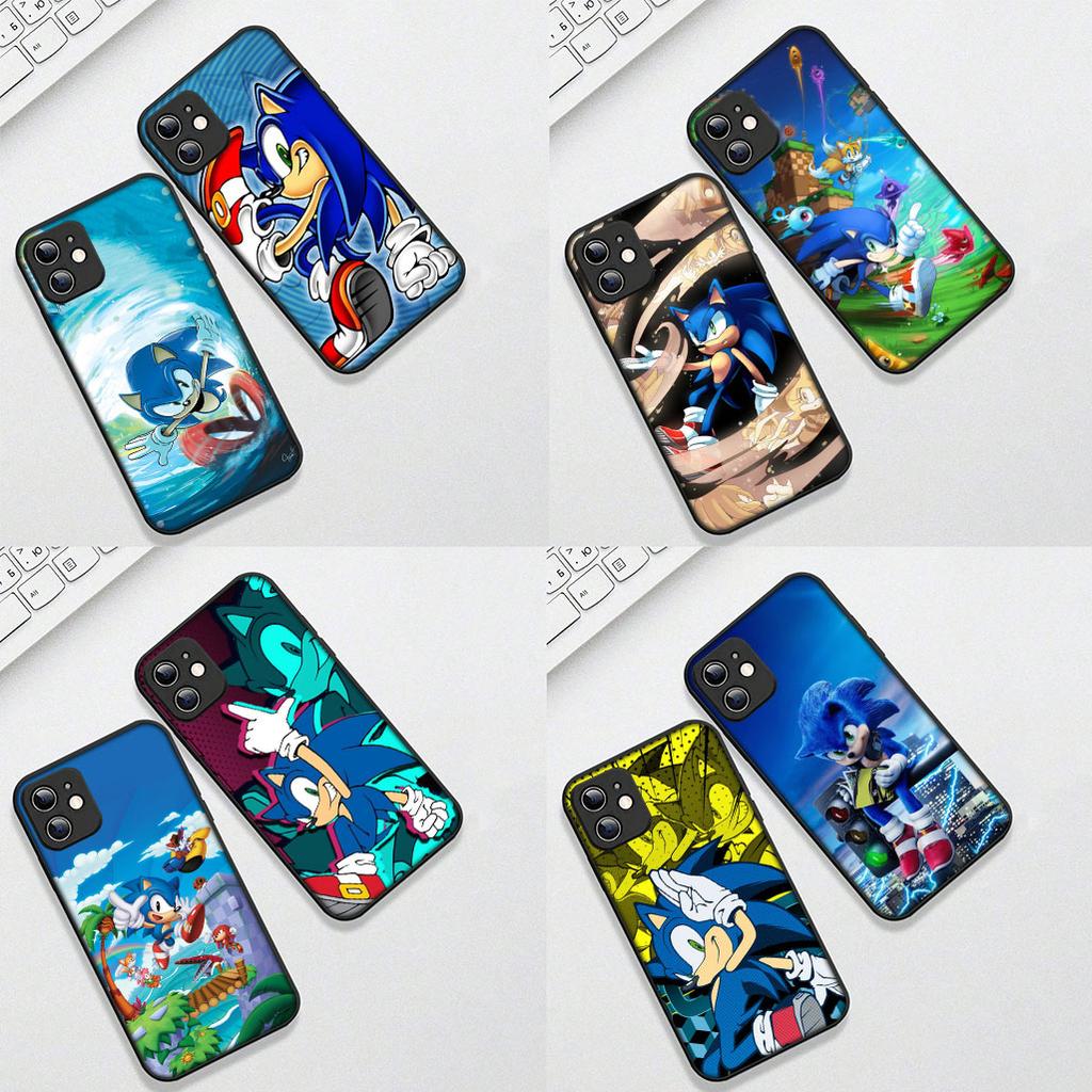Hedgehog S-Sonics-Poster Phone Case for Xiaomi Redmi 15 15C A3 A4 A5 9A 9C NFC Note 9 8 9T 8T Pro Protective Cover