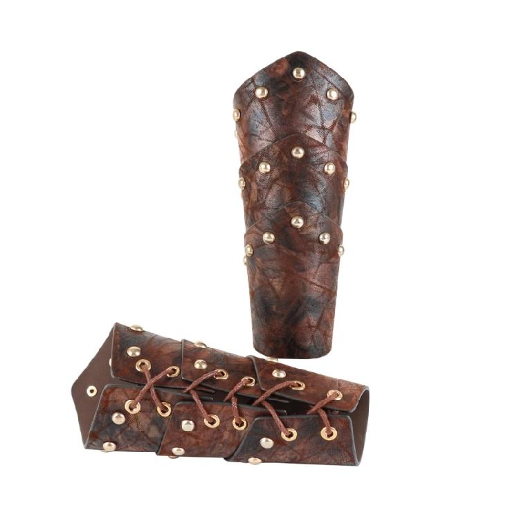 Medieval Arm Protectors for Theme Parties Masquerades Party Arm Guard Stage Show Arm Bracers Costume Props Armbands