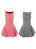 Korean Retro Plaid Corset Dress - Sleeveless, Petite, Hot Girl Style Short Skirt