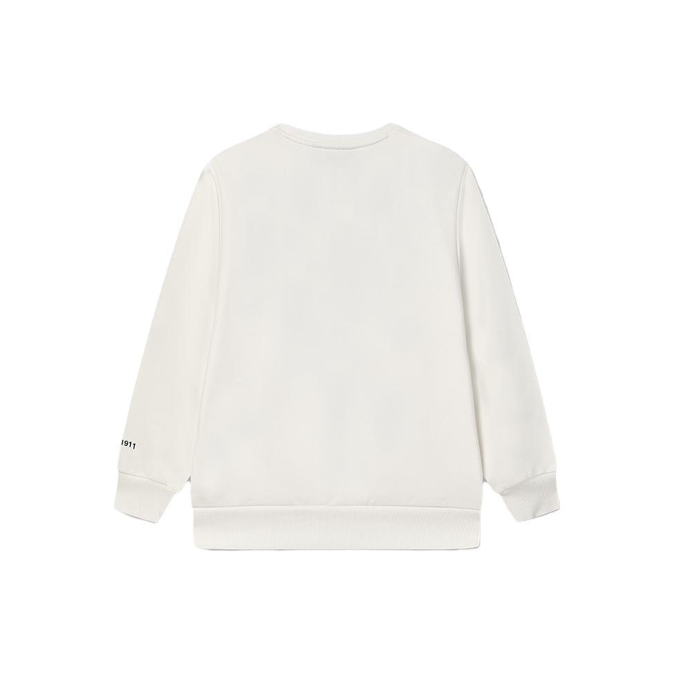 New FILA American Sweatshirt Unisex Latex White F51U349298A-IV