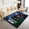 Wednesday's Enigmatic Journey Customized Name Floor Mat Perfect for Hallway Outdoor Balcony Foyer Antislip Carpet Anime Office Decor