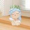 Artistic Face Planter Pots for Indoor And Outdoor Flower Display