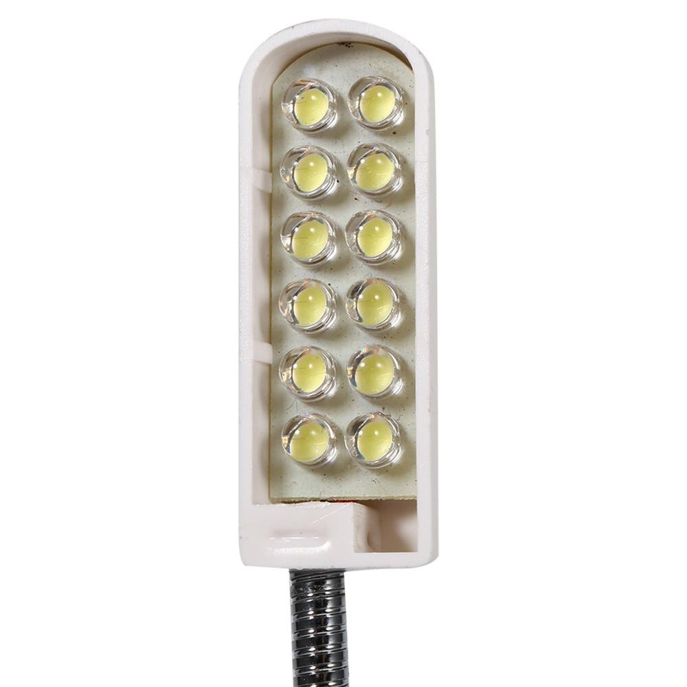 Flexible Gooseneck Sewing Machine Light Magnetic Mounting Base Sewing Machine Lamp  Sewing Machine