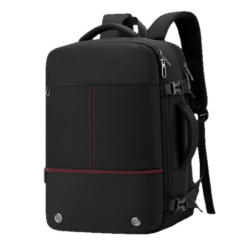 Expandable Large Capacity Backpack Computer Bag Men'S Business Backpack Travel Bag Commuter
