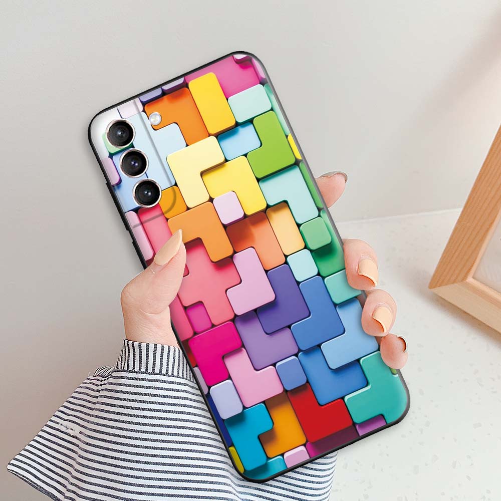 For Samsung S21 5G Case 6.2 Inch Cool Phone Case For Samsung Galaxy S21 4G Soft Back Cover Silicone Fashion Cute Bumper on S21
