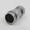 WEIPU WY28 TE+ZE M28 2 3 4 7 8 910 12 16 17 20 24 26 Pin Waterproof Cable Wire Connector Gold Pin Male Plug Female Socket IP67