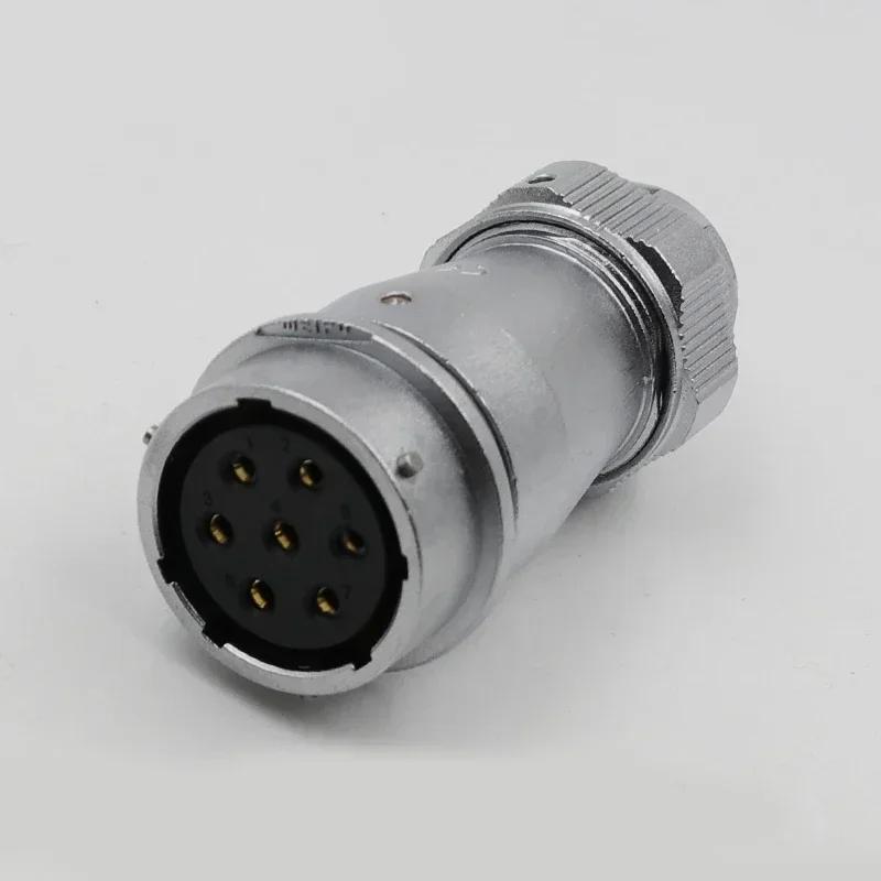 WEIPU WY28 TE+ZE M28 2 3 4 7 8 910 12 16 17 20 24 26 Pin Waterproof Cable Wire Connector Gold Pin Male Plug Female Socket IP67