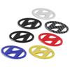 Car Steering Wheel Badge Logo Auto Badge Styling Decal Accessories For HYUNDAI i20 i30 Tucson i10 ix35 i40 Veloster Genesis Kona lh3