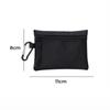 Canvas Mini Coin Purse Simple Zipper Storage Pouch Money Pocket Cute Wallet for Women Men Kids