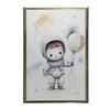 Explorer of the Universe with a Balloon Explorer of the Universe with a Balloon, 70X100 Cm, Frameless, Matte Paper 230 Gsm