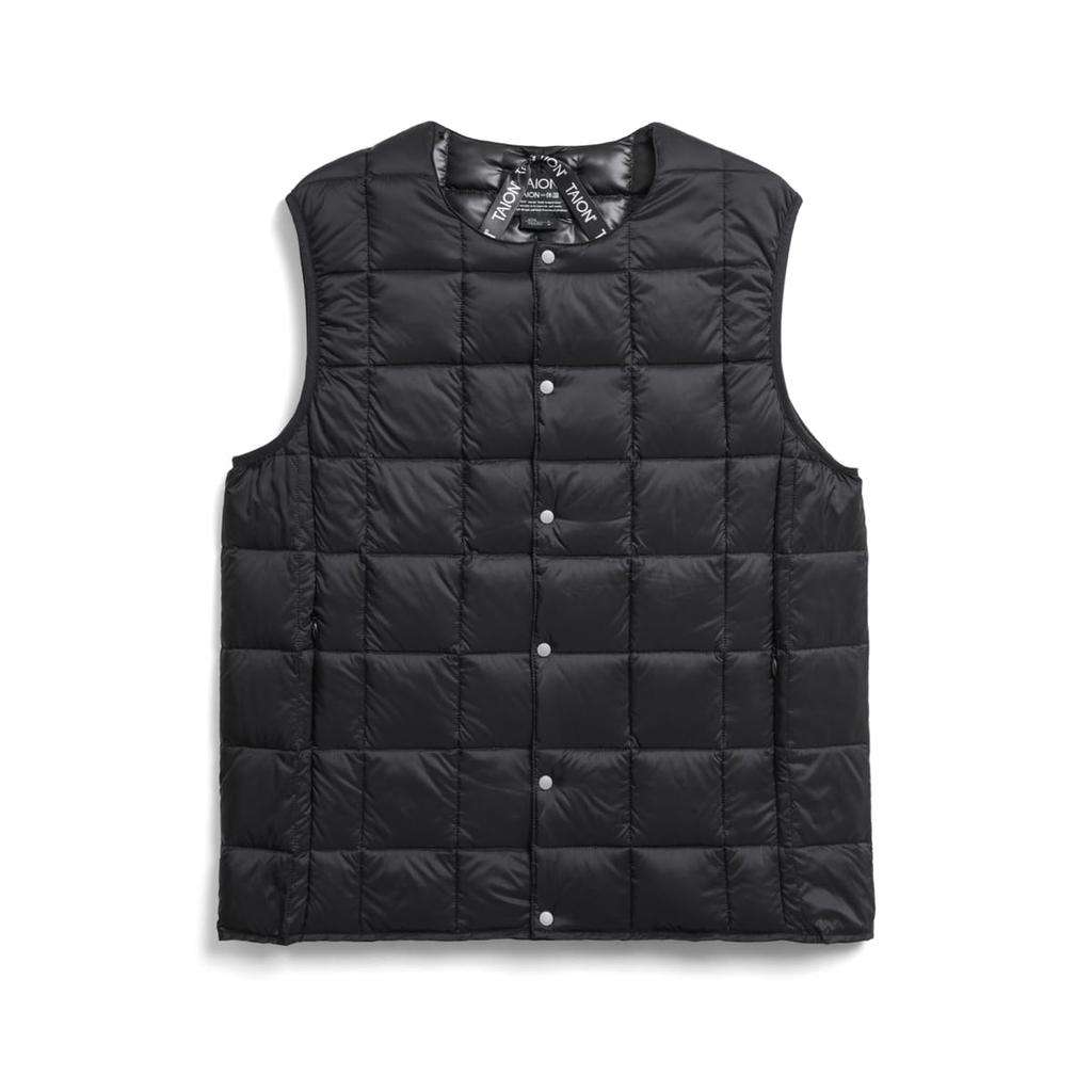 TAION Crew Neck Button Down Inner Vest Men's (TAION-004)