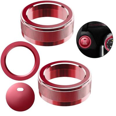 Couvercle de Bouton de Console Centrale Pour Toyota RAV4 2025 - Anneau de Garniture de Bouton de Démarrage par Pression Couvercle de Bouton de Commande de Mode de Conduite
