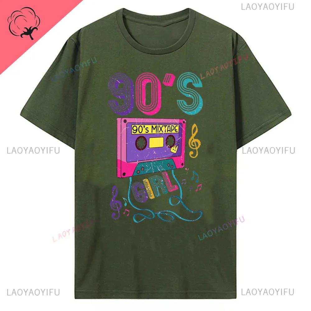 90s Vibe 1990 Style Fashion 90 Theme Outfit Nineties Costume TShirt Funny Graphic Tee Tops Unisex Fashion Clothing Cotton Tees