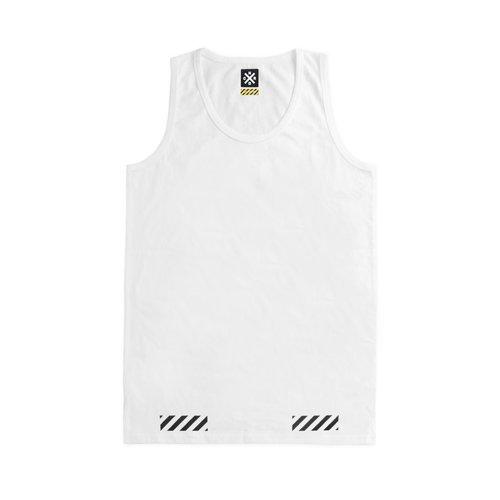 Hdcr [Layered Sleeveless] Stripe I_Wms White/Free