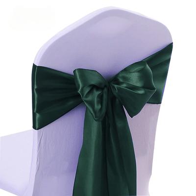 Pack of 10 Wedding Chair Bows Satin Chair Sashes17x275 Cm Chair Ribbons Fitting Birthday Party Anniversary Bridal Baby Shower Chair Decorations