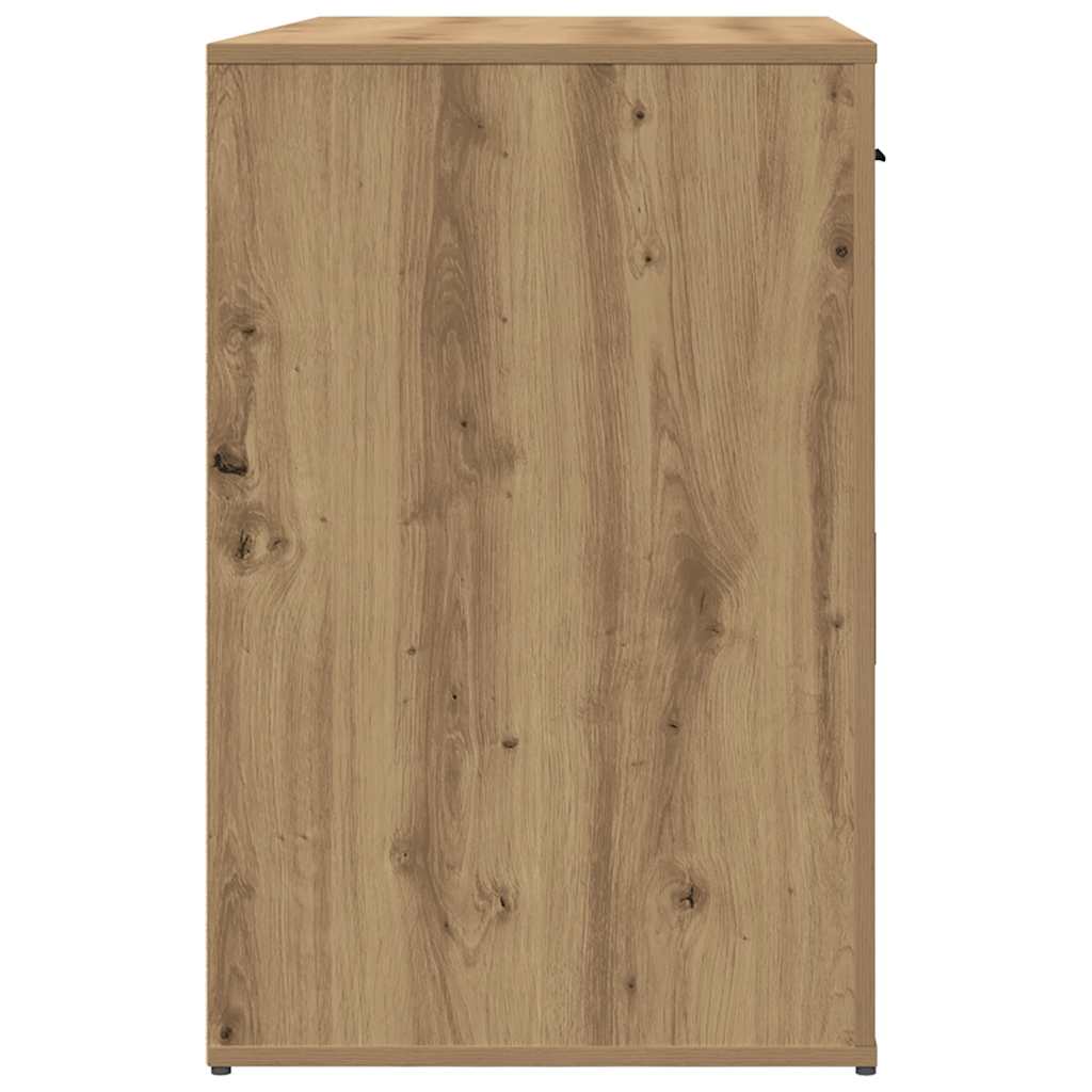Artisan Oak Desk 100 x 49 x 75 cm Engineered Wood