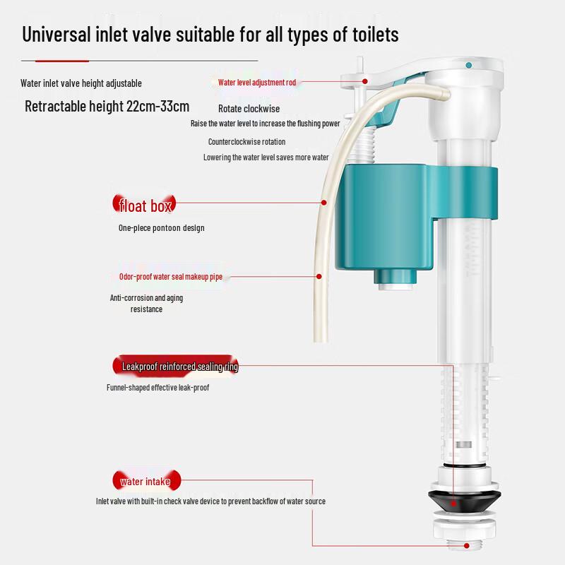 Larsd Toilet Inlet Fill Valve