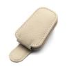 Car Sunglasses Holder Sun Visor Sunglasses Clip Cowhide Glasses Case Mount Auto Styling Ticket Card Clip Interior Accessories