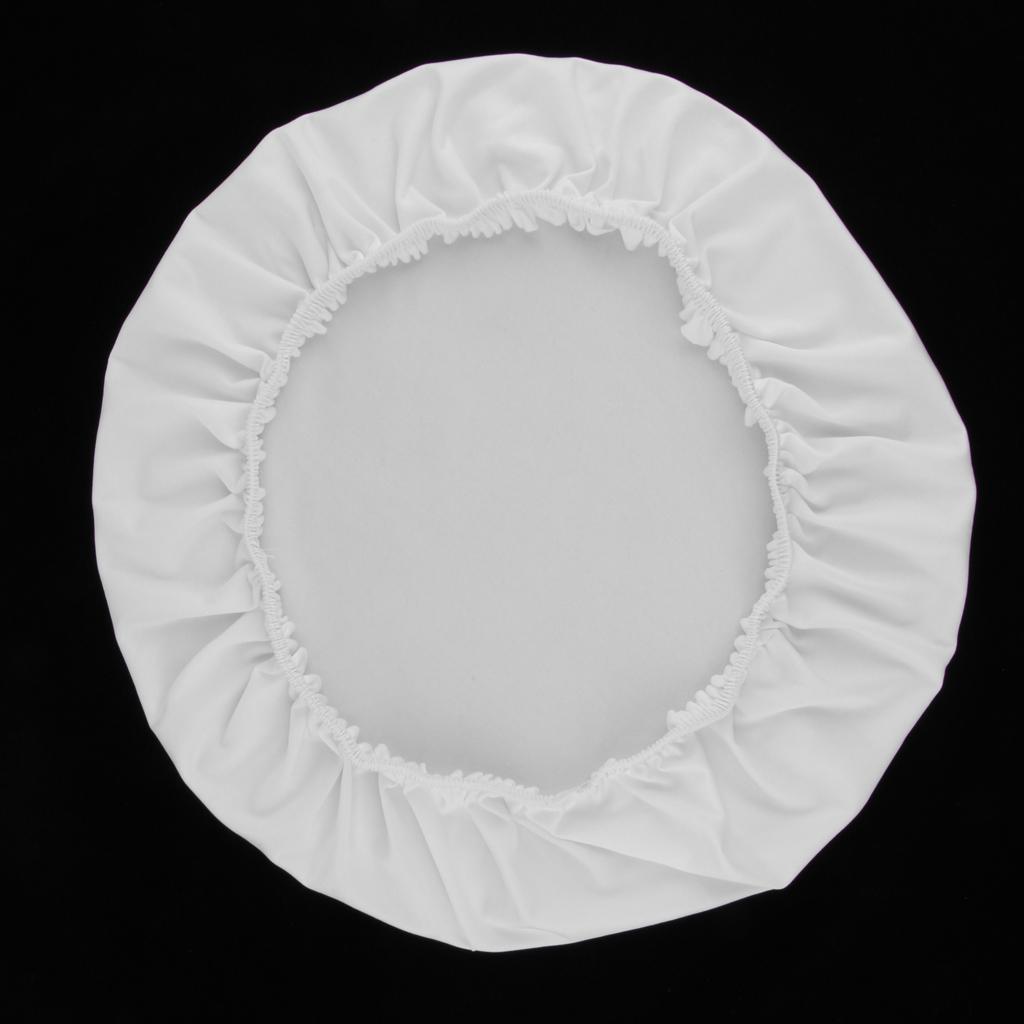 

Чехол для барного стула, противоскользящий, круглый, чехол для сиденья, чехол для сиденья стула, подушки, рукав, эластичный чехол для стула, защитная пленка для мебели 13,8 дюйма белый