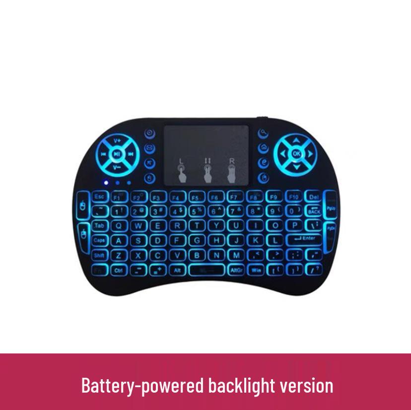 Wireless Mini USB Keyboard and Mouse Set with Dry Battery and Game Console Compatibility