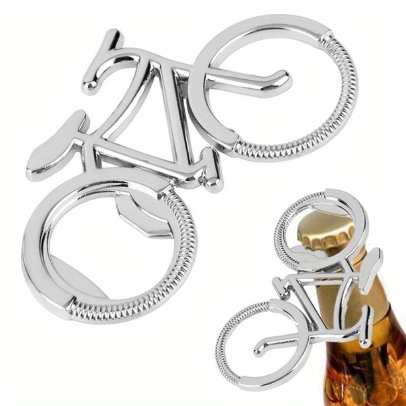 Stainless Steel Bicycle-Shaped Bottle Opener Creative and Interesting, Suitable for Beer, Wine, Juice Opening Kitchen Gadget