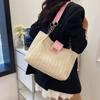 Only beautiful women bag new shoulder bag large capacity tote bag beach vacation straw leisure handbag
