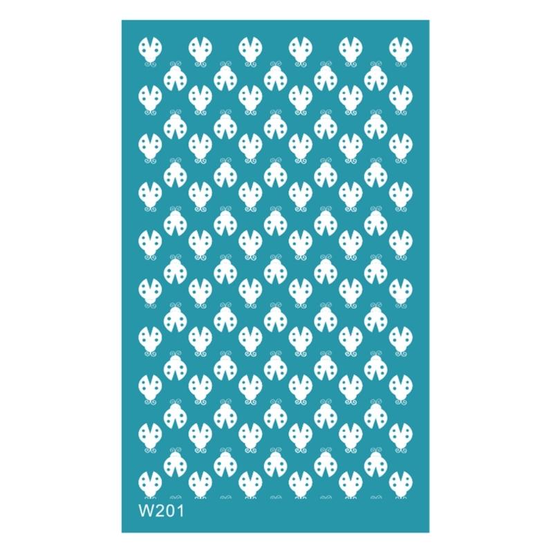 Reusable Silk Screen Stencils for Clay Jewelry Earrings, Texture Sheets for Clay