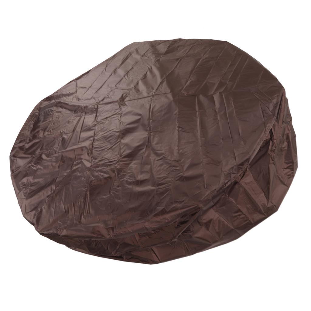 Outdoor Furniture Dust Covers Round Bathtub Cover 190 Silver Polyester Taffeta Hot Tub Waterproof Cover