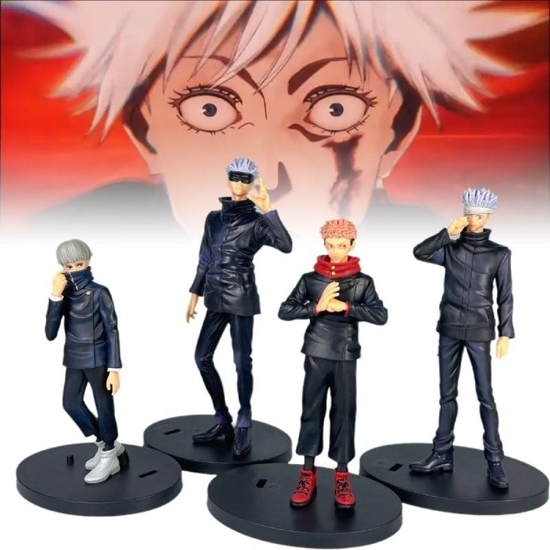 Kaisen Satoru Jujutsu Gojo Itadori Yuji Inumaki Toge Pvc Toy Model Xmas Gift