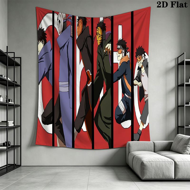Naruto Sakura Tapestry Wall Tapestry Background Cloth Fashion Print Soft Background Wall Hanging Cloth Homestay Soft Decoration Tapestry