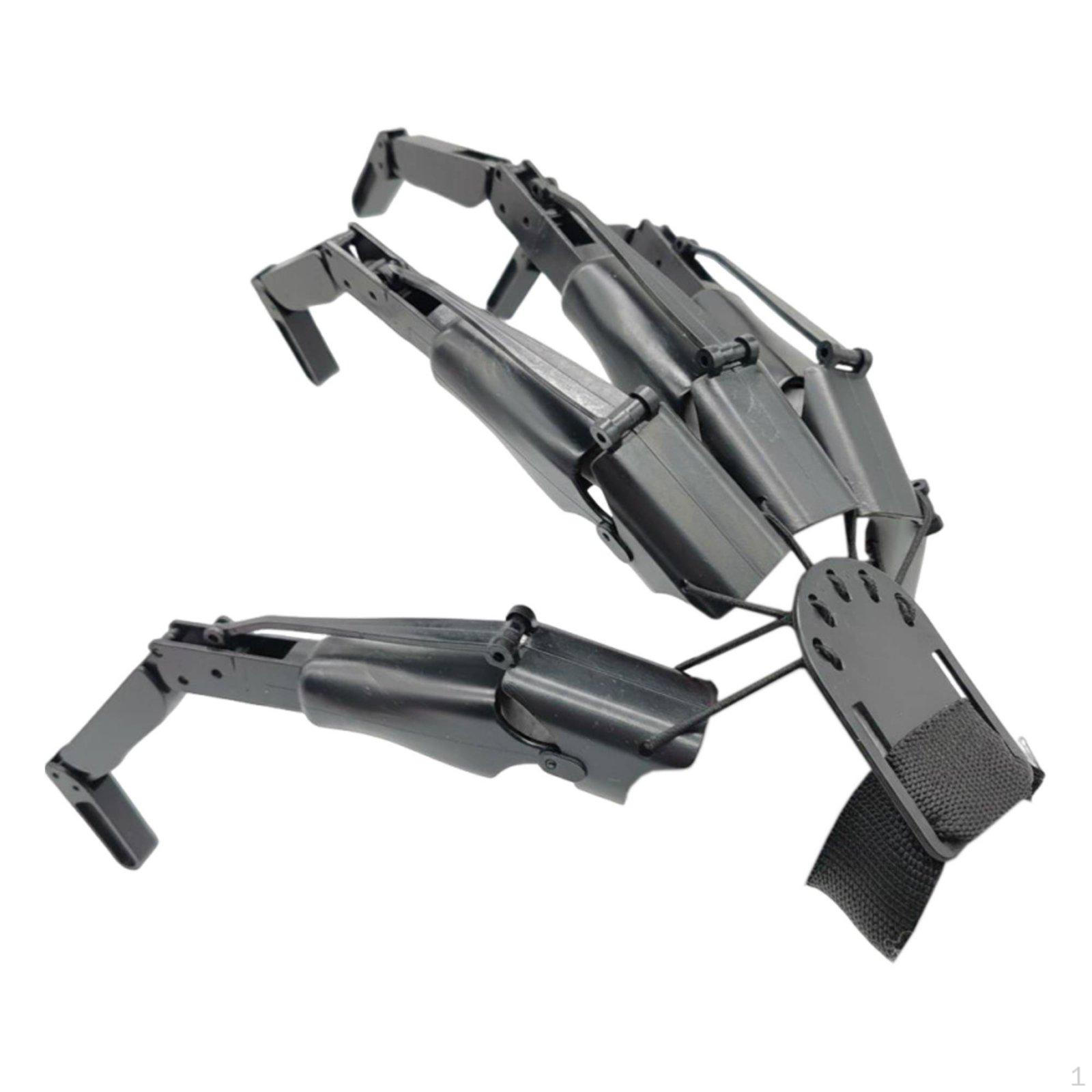 Articulated Finger Claws Realistic Movement Flexible Joint Props Easy to Wear Mechanical Mech Claw Left Hand