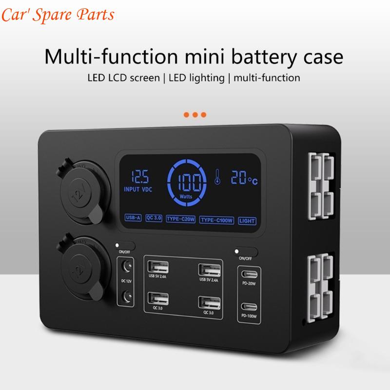 Y4UA Mini Car USB Power Socket With Multiple Fast Charging For Smartphones