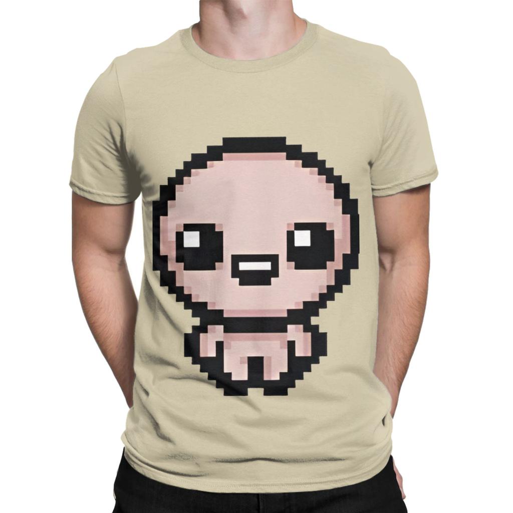 The Binding Of Isaac Rebirth Happy Isaac Funny 100 Cotton TShirt The Binding Of Isaac Rebirth Tops Tees For Unisex